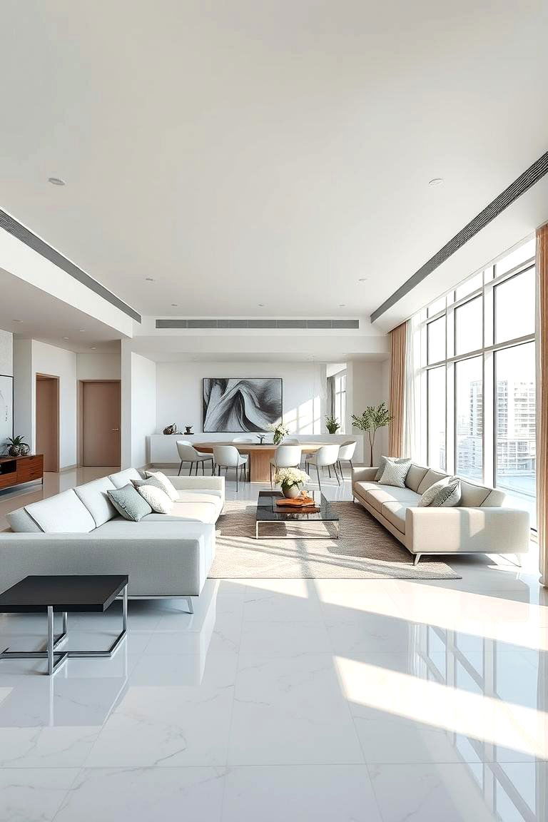 Open Space Elegance - 24 Condo Living Room Ideas