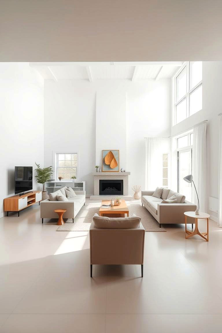 Open Space with Airy Layout - 24 Magnolia Living Room Ideas