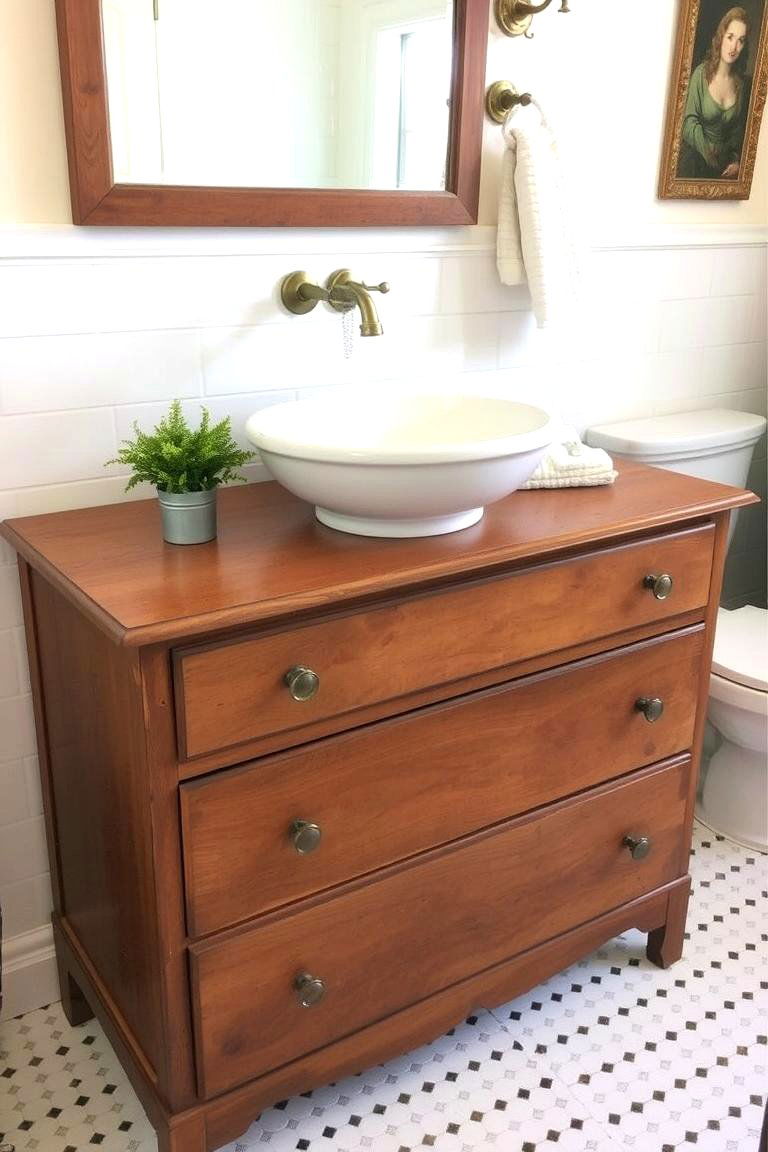 Opt for Classic Beadboard Paneling - 24 Vintage Bathroom Ideas