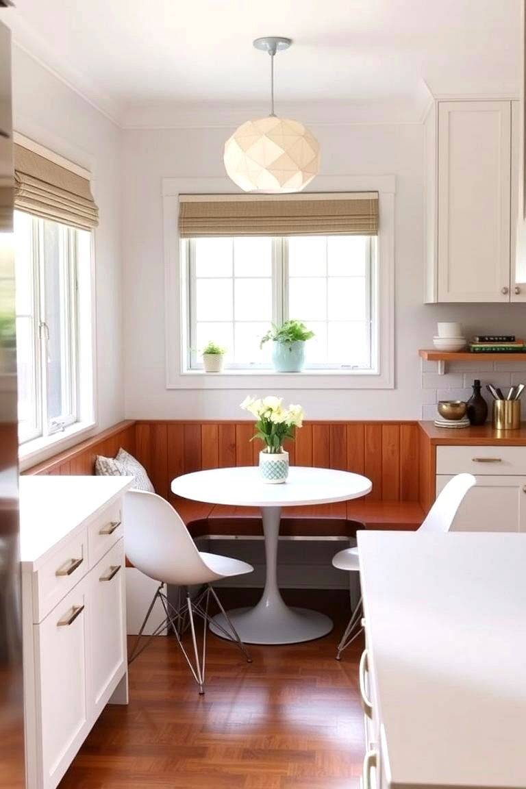 Opt for Copper or Brass Hardware - 24 Mid-century Modern Kitchen Ideas