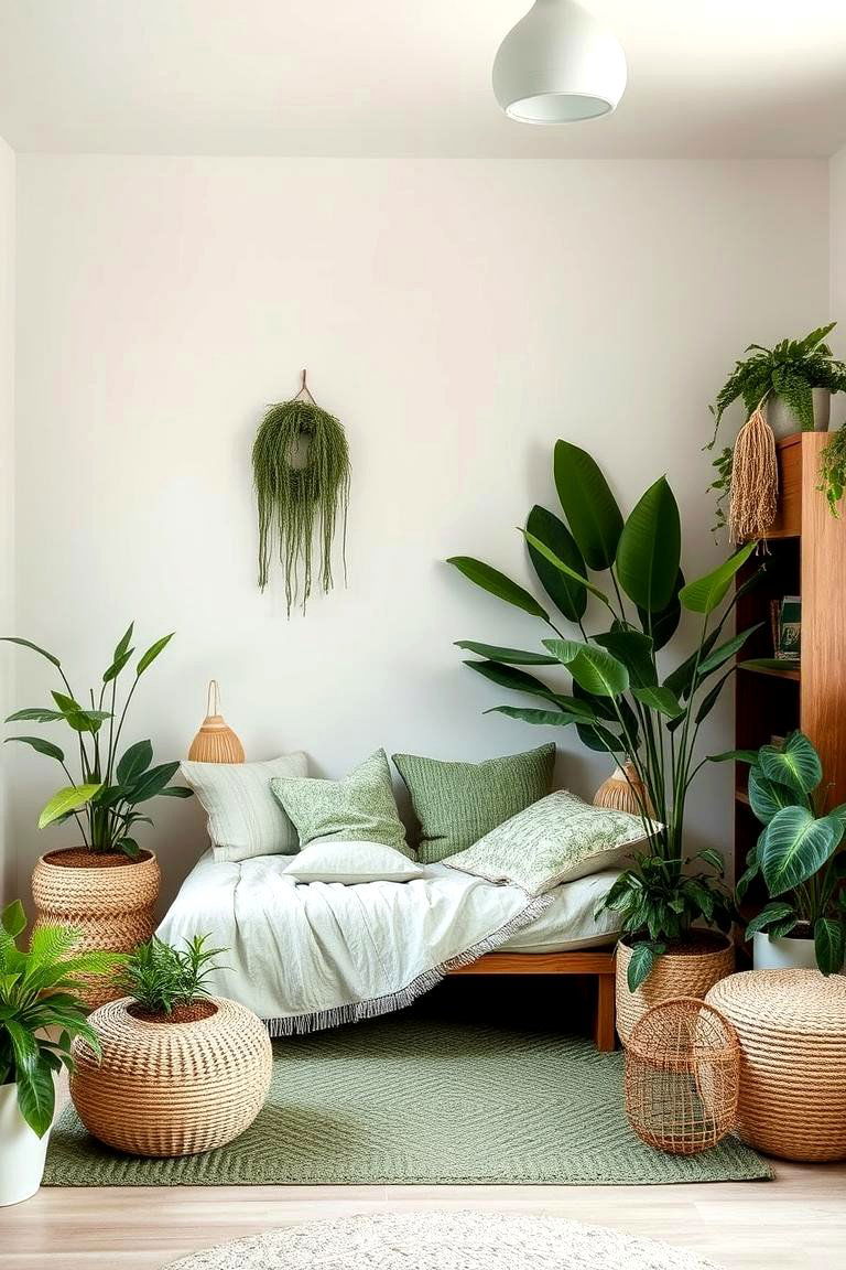 Opt for Eco Friendly Decor - 24 small apartment decorating ideas
