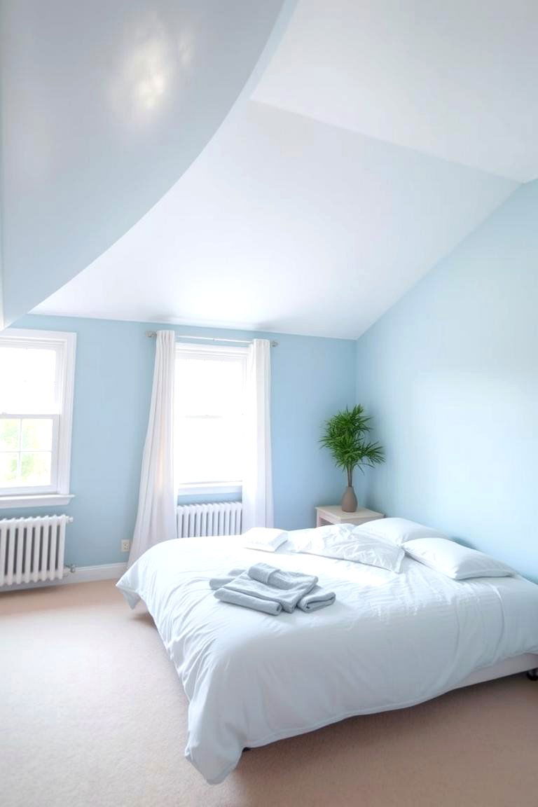Opt for Low Profile Furniture - 24 Low Sloped Ceiling Bedroom Ideas