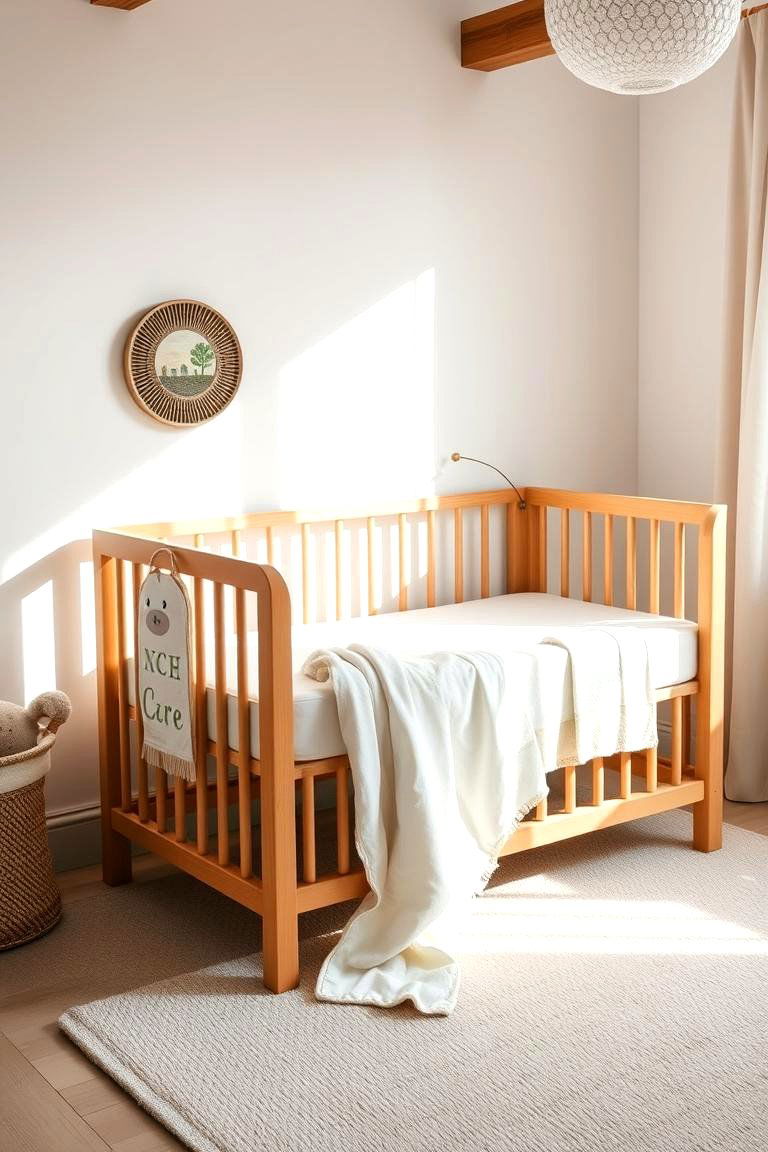Opt for Organic and Natural Bedding - 24 Green Nursery Ideas