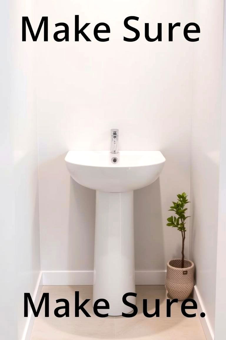 Opt for Space Saving Fixtures - 24 Small Master Bathroom Ideas