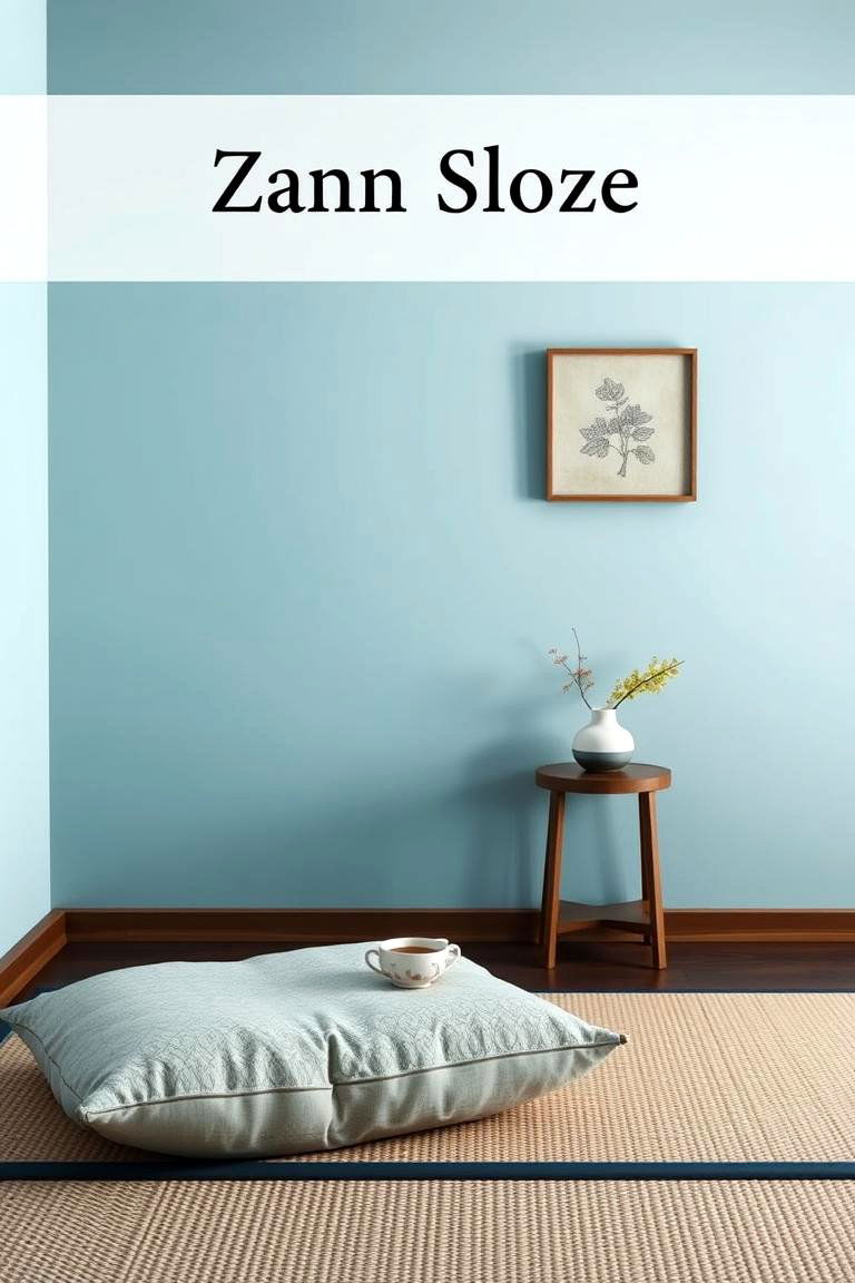 Opt for a Calming Color Palette - 24 Zen Room Ideas