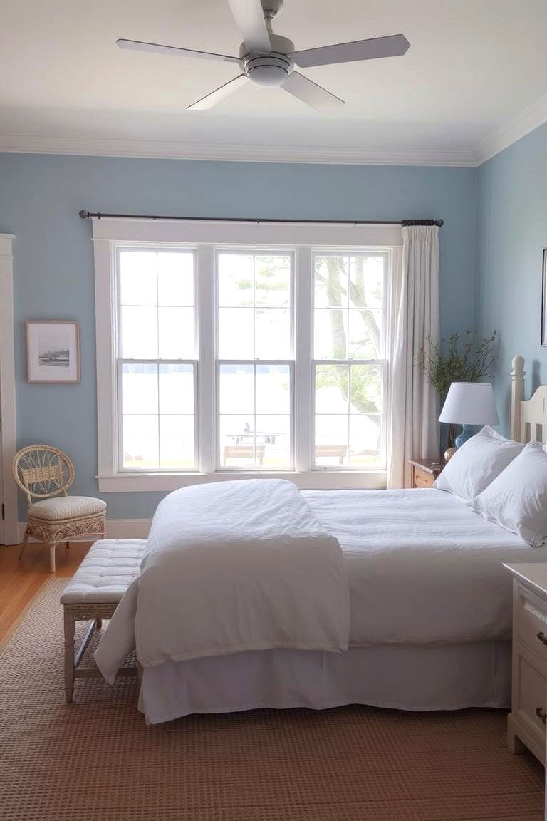 Opt for a Light and Airy Color Palette - 24 Lake House Decorating Ideas