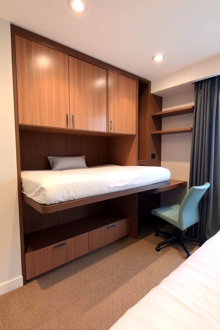 Opt for a Murphy Bed - 24 Small Guest Bedroom Ideas