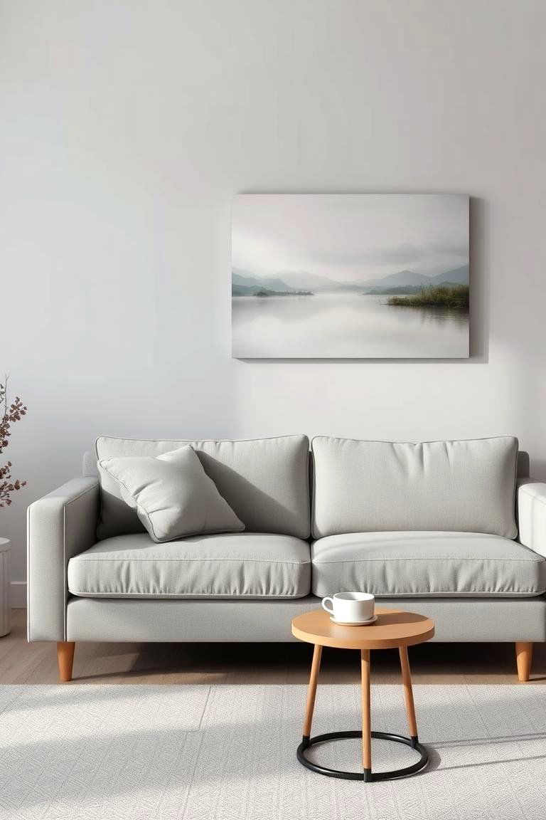 Opt for a Simple Yet Elegant Coffee Table - 24 Simple Living Room Ideas