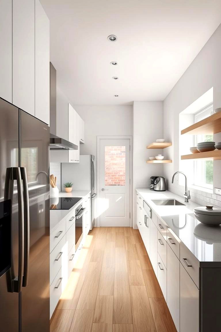 Optimized Layout for Efficiency - 24 Galley Kitchen Ideas