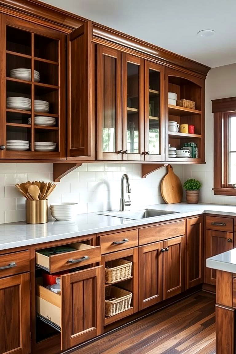 Optimized Storage Solutions - 24 Craftsman Kitchen Ideas