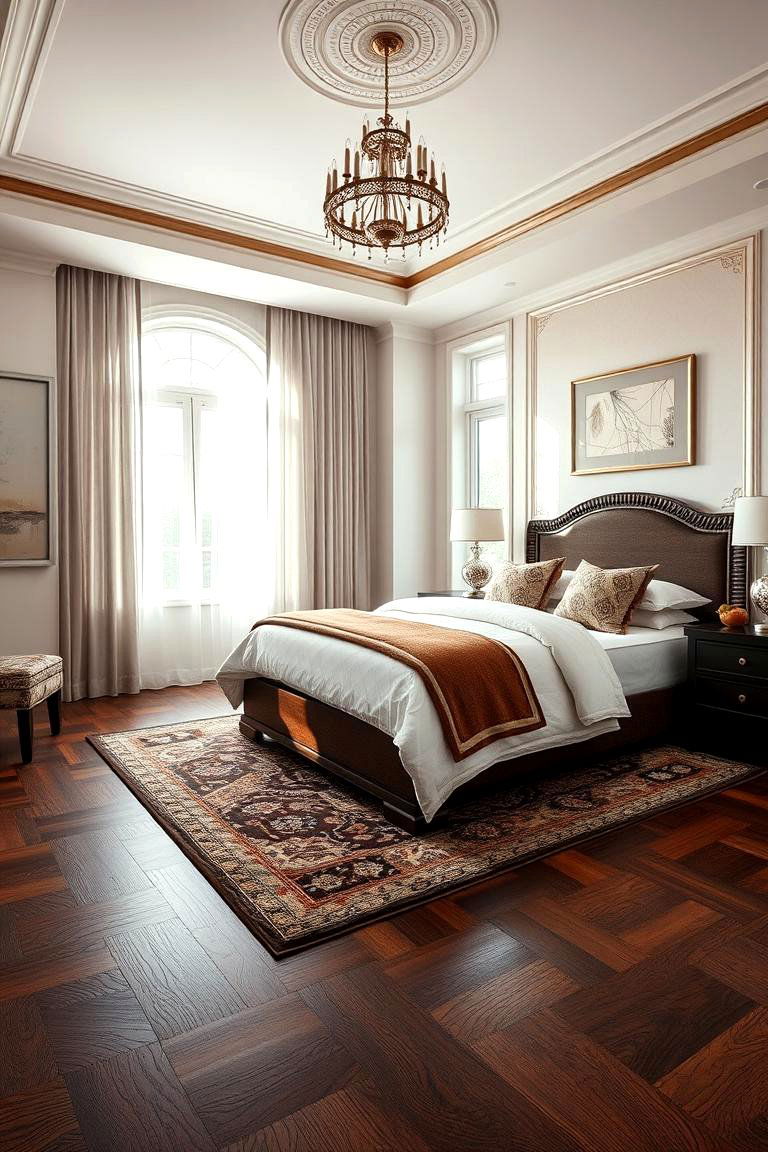 Opulent Design Foundation - 24 Dark Walnut Floors for Rooms