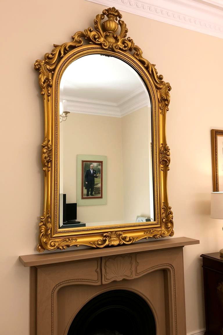 Opulent Mirrors - 24 Formal Living Room Ideas