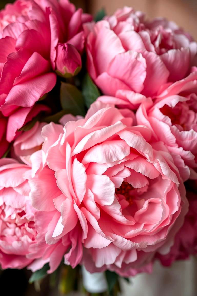 Opulent Peony Bouquet - 24 Wedding Bouquet Ideas