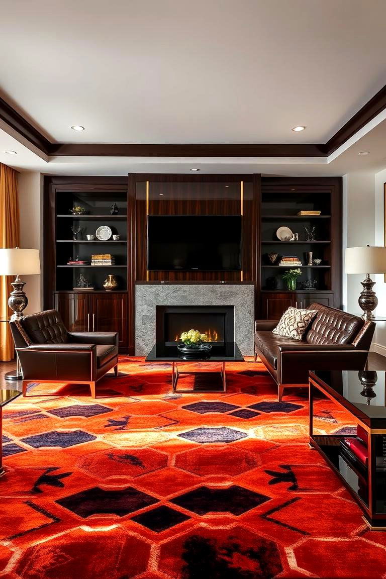 Opulent Wall Finishes - 24 Art Deco Interior Design Ideas