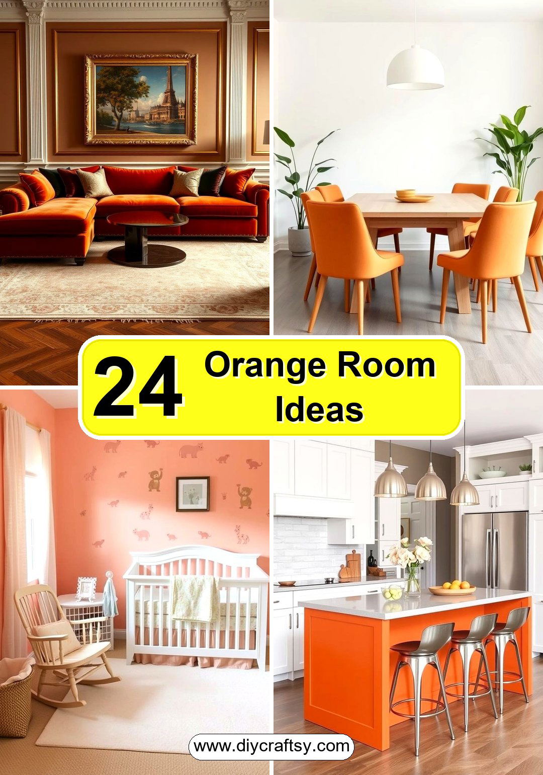 Orange Room Ideas
