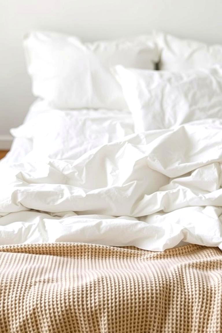 Organic Cotton Bedding for Comfort and Sustainability - 24 earthy bedroom ideas