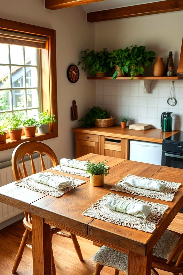 Organic Cotton Textiles - 24 Organic Kitchen Design Ideas