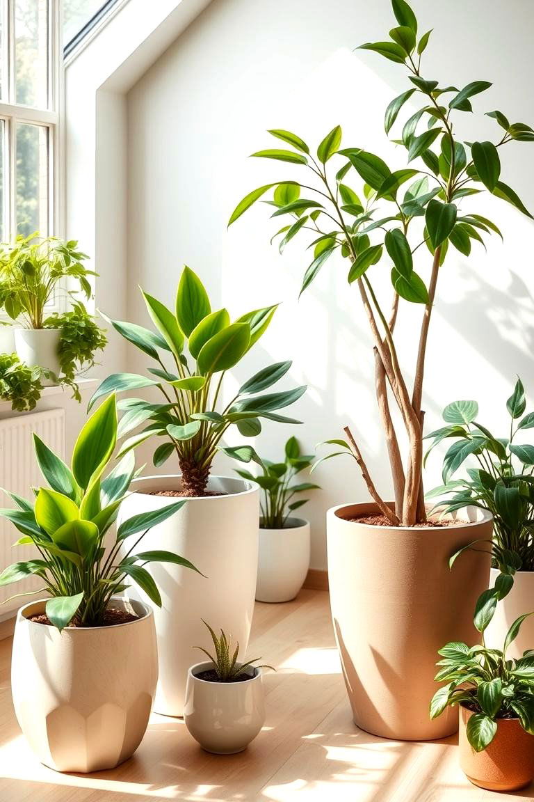Organic Indoor Plants - 24 Mid-century Modern Nursery Ideas