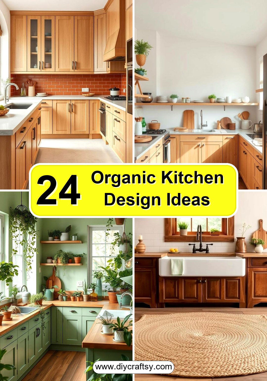 Organic Kitchen Design Ideas