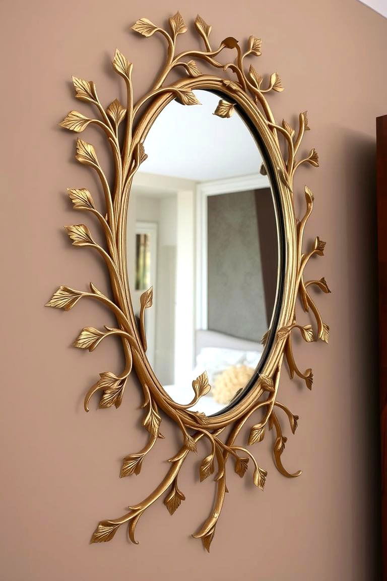 Organic Shaped Mirrors - 24 Art Nouveau Interior Design Ideas
