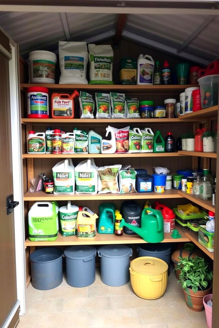 Organize Your Greenery Supplies in a Gardening Hub - 24 Garden Shed Ideas