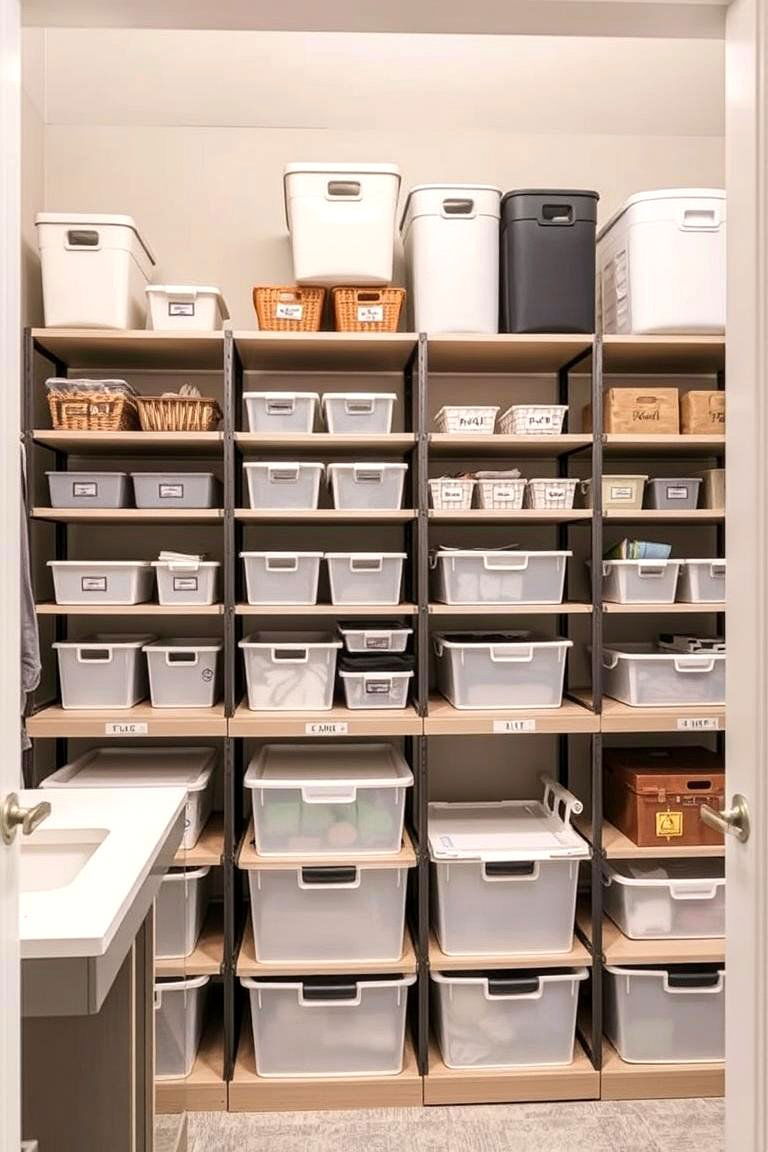 Organized Storage Hub - 24 Spare Room Ideas