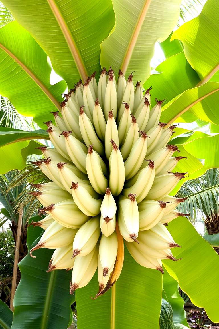 Ornamental Banana Splendor - 24 Tropical Garden Ideas
