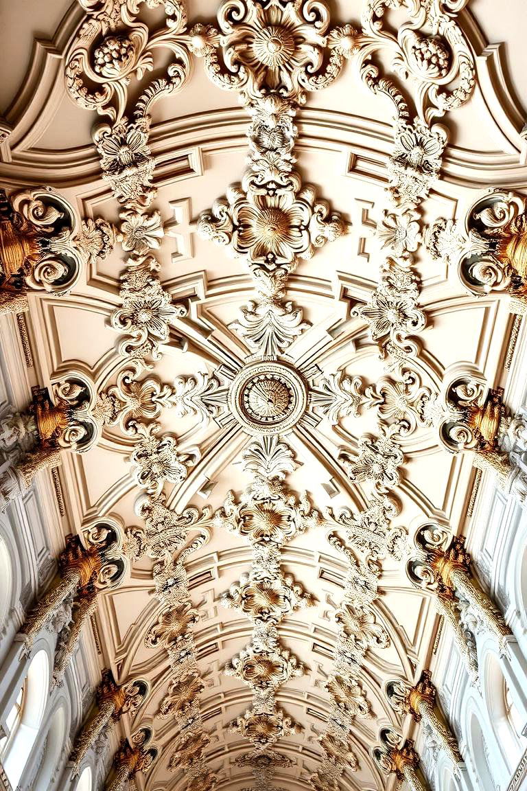Ornate Baroque Detailing - 24 Cathedral Ceiling Ideas