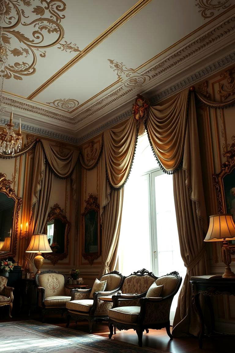 Ornate French Classic Interiors - 24 French Interior Design Ideas