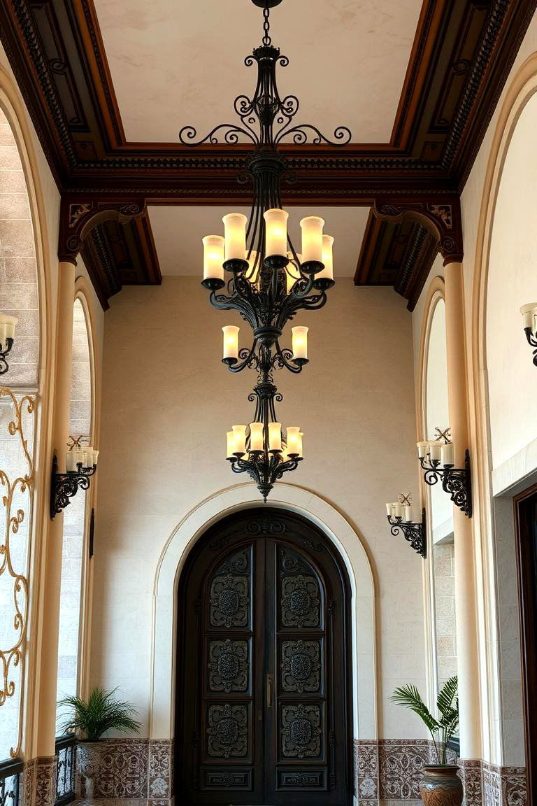 Ornate Iron Details - 24 Spanish Style Living Room Ideas