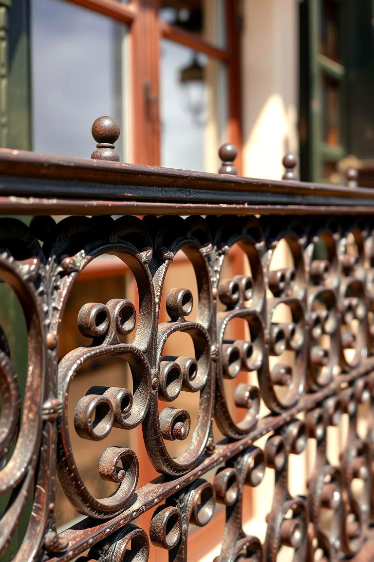 Ornate Ironwork Accents - 24 Spanish Courtyard Ideas