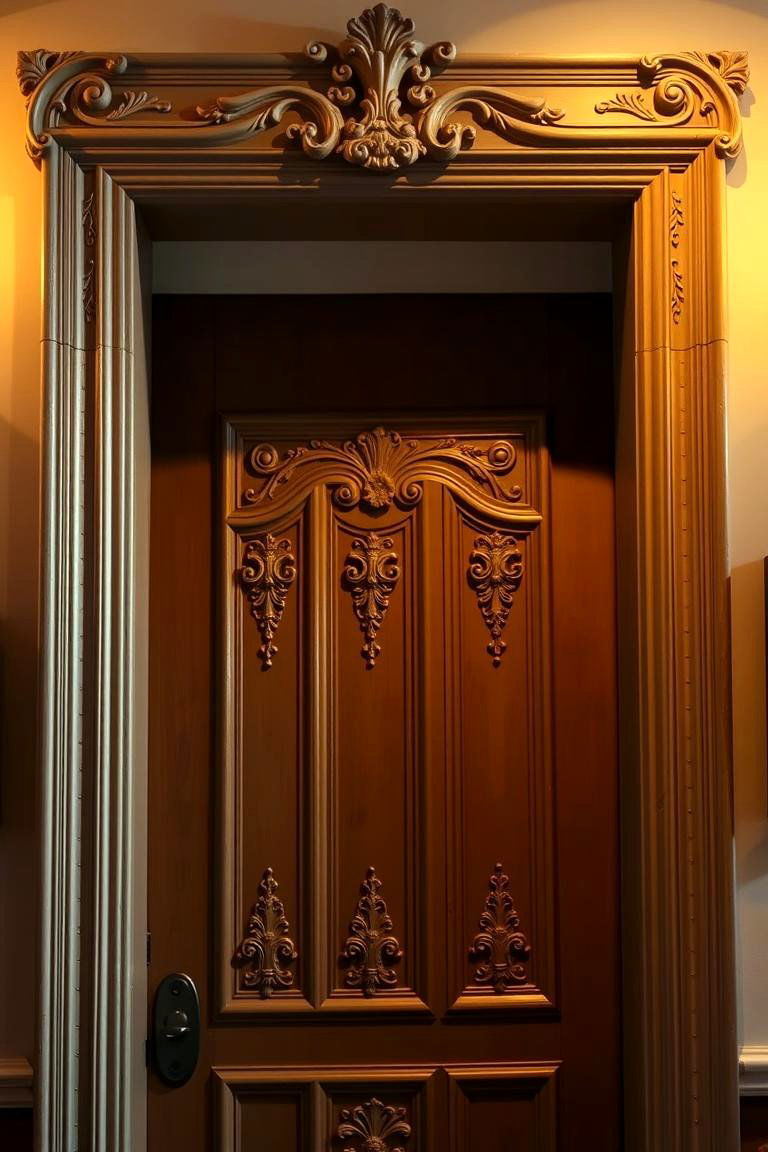 Ornate Victorian Charm - 24 Door Trim Ideas