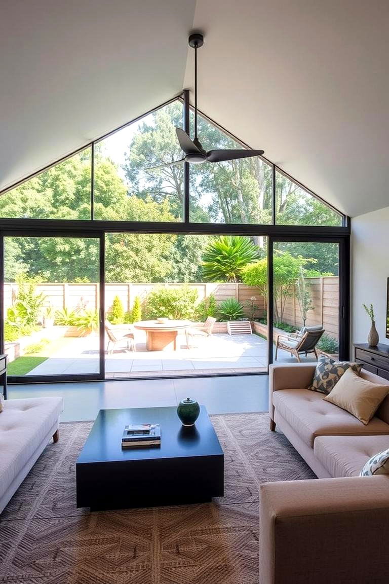 Outdoor Access and Integration for Seamless Flow - 24 Luxury Living Room Ideas