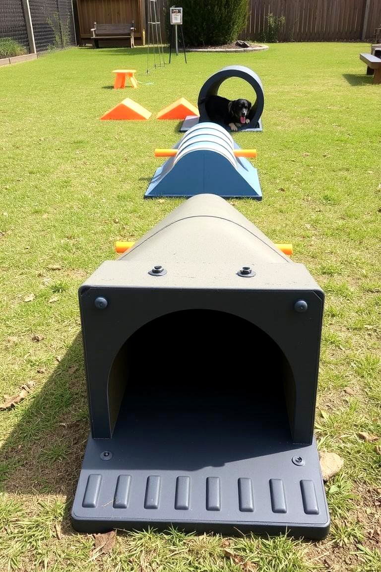Outdoor Agility Course - 24 Dog Balcony Ideas