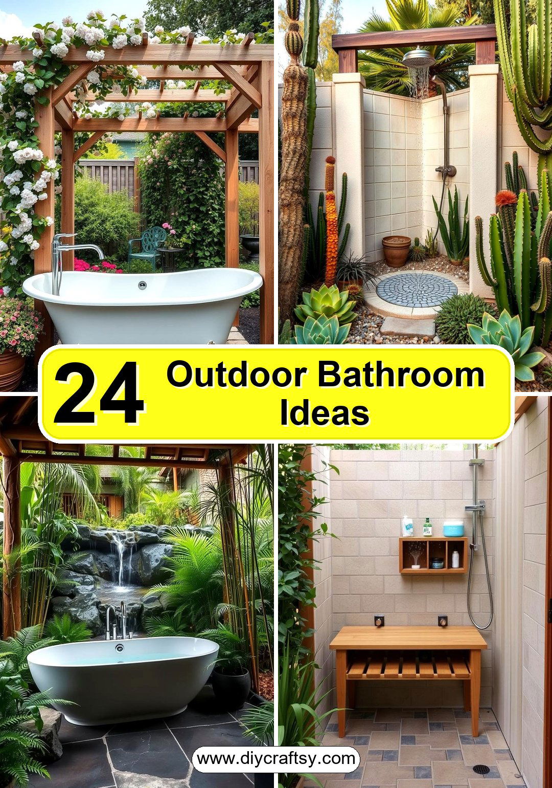 Outdoor Bathroom Ideas