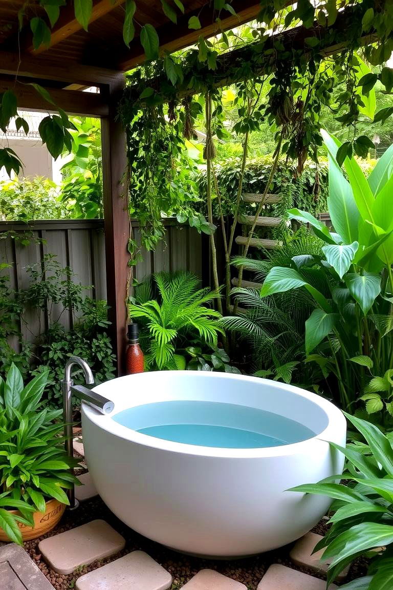 Outdoor Bathtub - 24 Bathtub Ideas