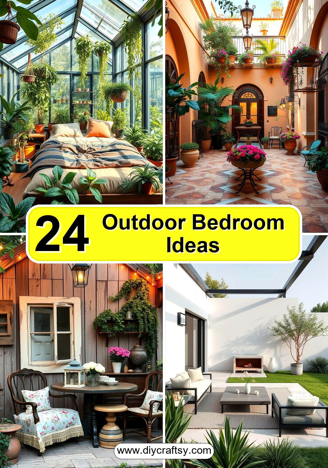 Outdoor Bedroom Ideas