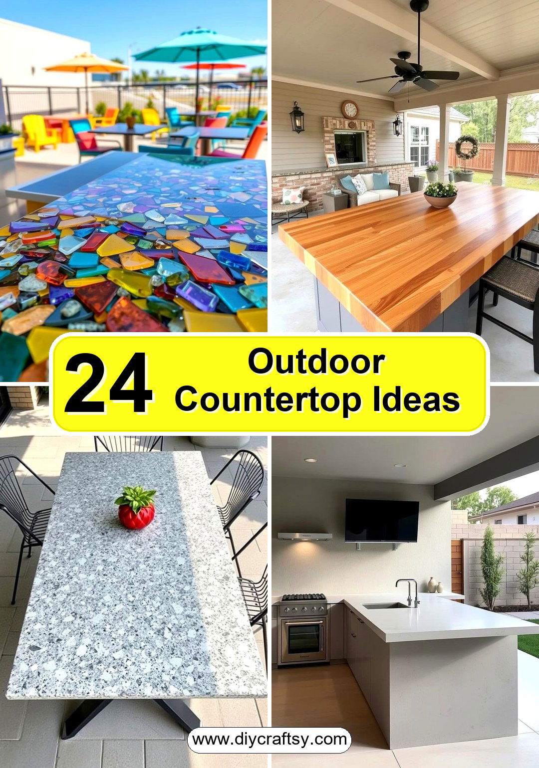 Outdoor Countertop Ideas