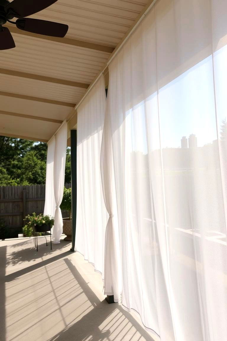 Outdoor Curtains for Versatile Shade - 24 Shade Ideas