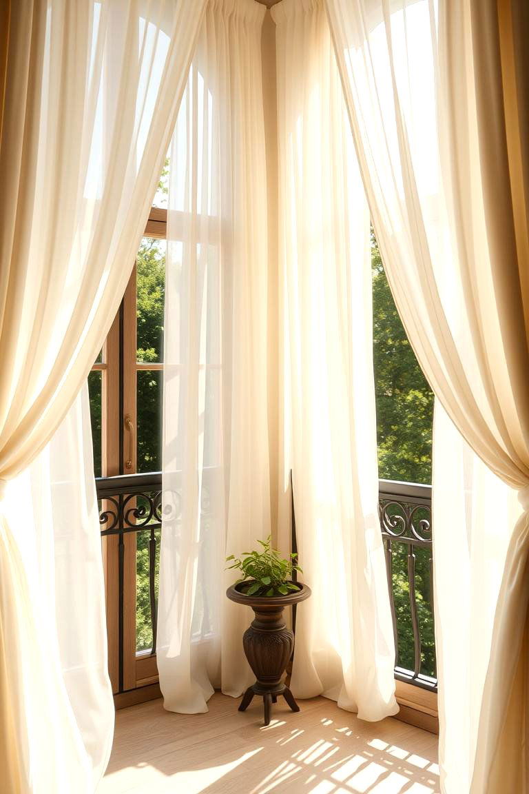 Outdoor Curtains - 24 Balcony Shade Ideas