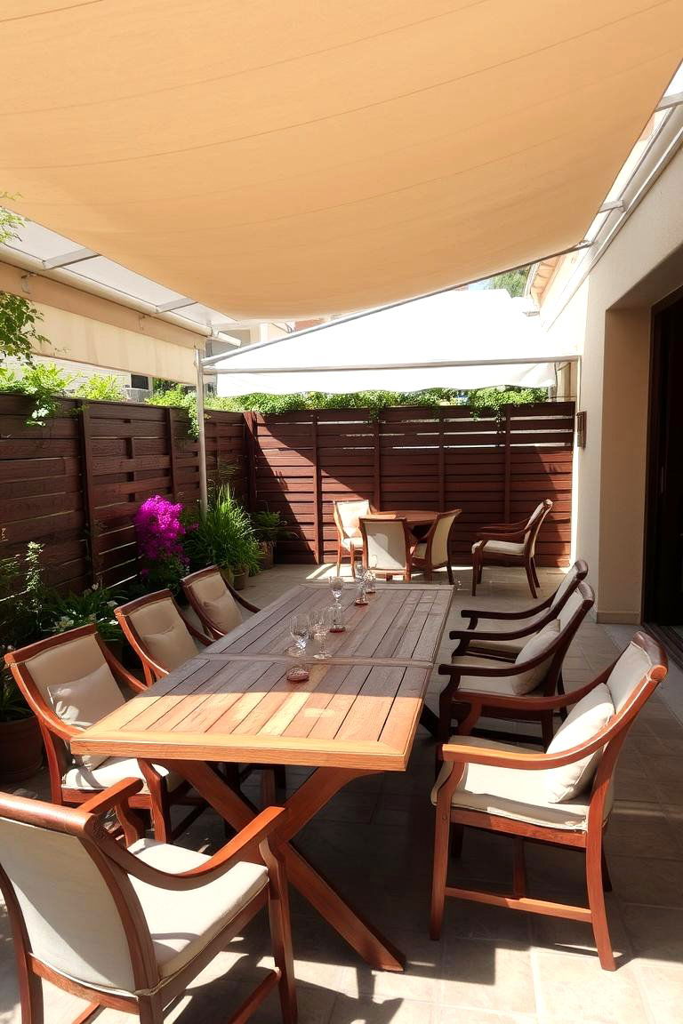 Outdoor Dining Area - 24 Outdoor Living Space Ideas