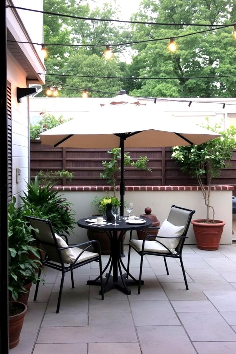 Outdoor Dining Corner - 24 Corner Patio Ideas