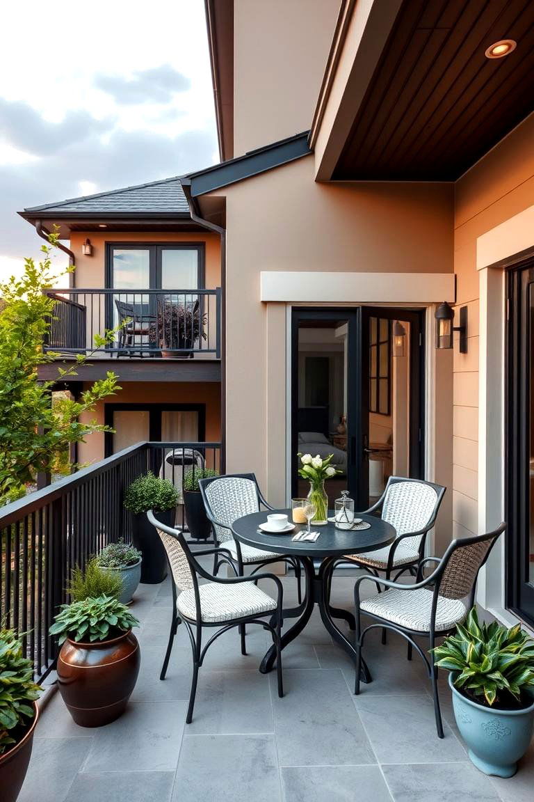 Outdoor Dining Experience - 24 Second Story Balcony Ideas