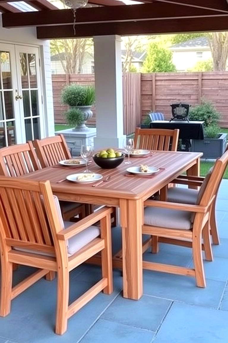 Outdoor Dining Set - 24 Outdoor Decor Ideas