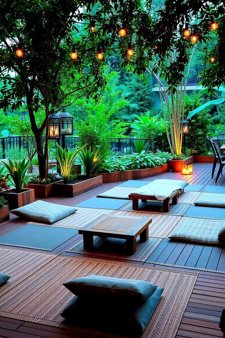 Outdoor Floor Seating for the Backyard - 24 Floor Seating Ideas