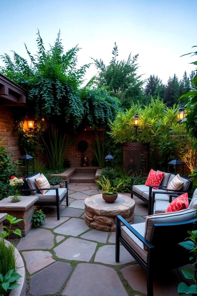 Outdoor Garden Cigar Haven - 24 Cigar Room Ideas