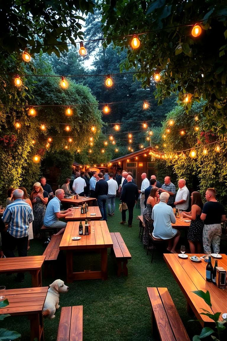 Outdoor Garden Party - 24 Graduation Party Ideas