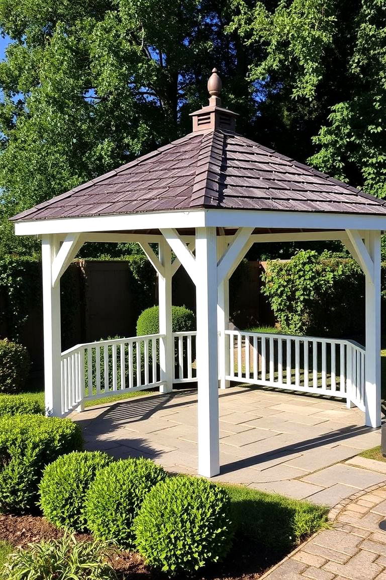 Outdoor Gazebo for a Shaded Retreat - 24 Shade Ideas