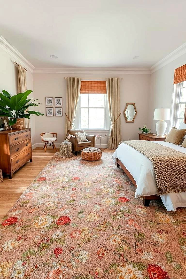 Outdoor Inspired Carpet - 24 Bedroom Carpet Ideas