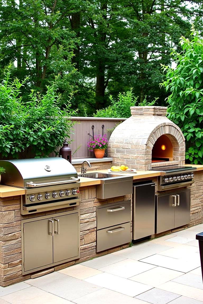 Outdoor Kitchen - 24 Backyard Oasis Ideas